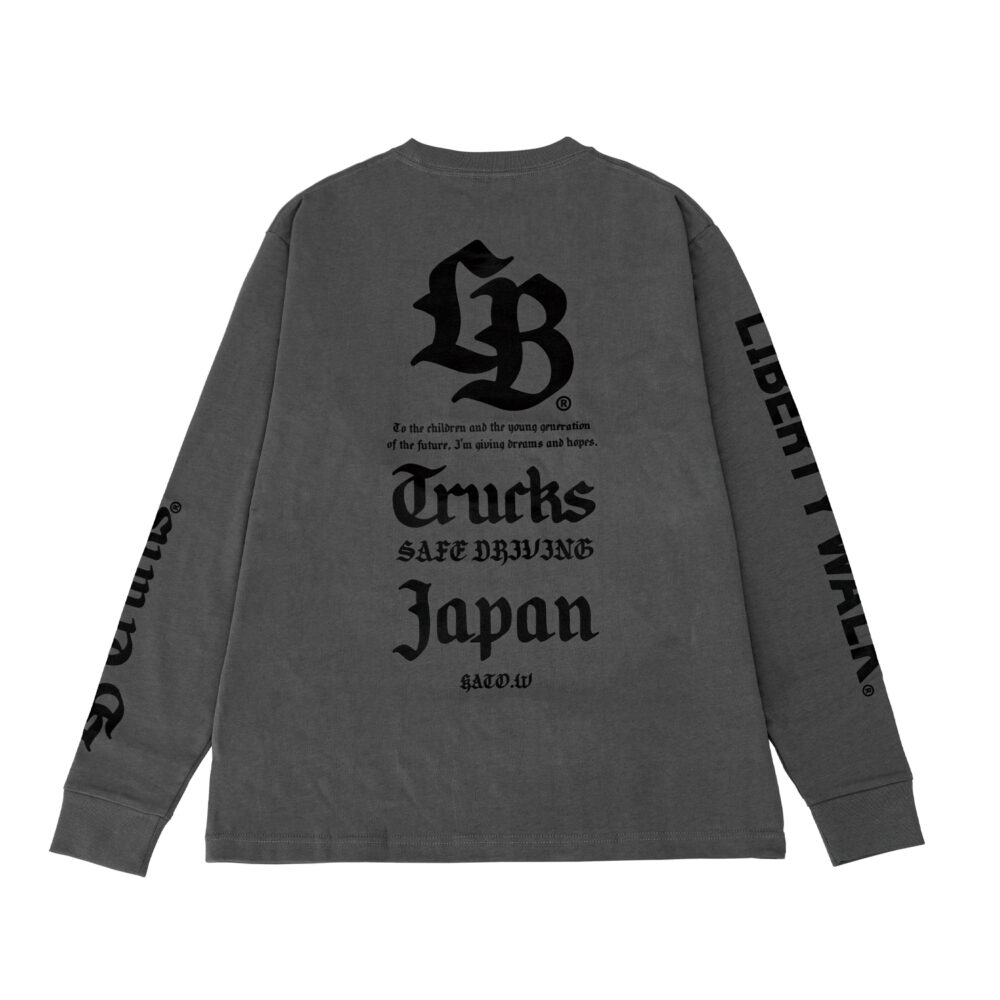 LB TRUCKS Long Sleeve Tee Gray